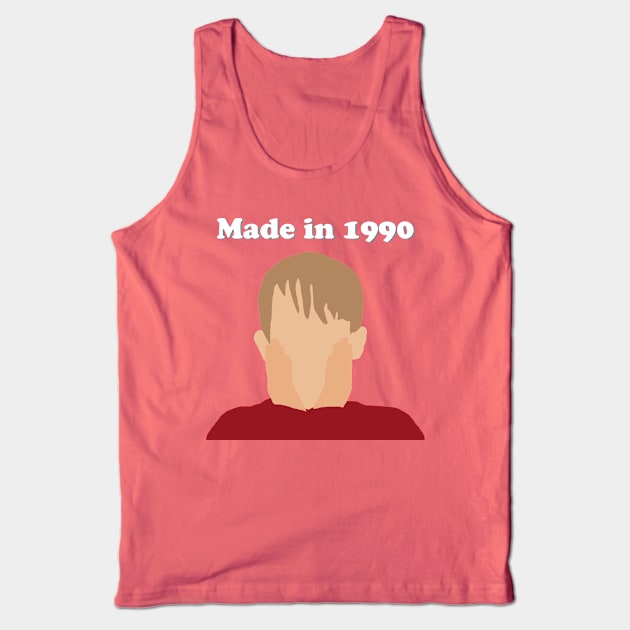 Made in 1990 Tank Top by MovieFunTime